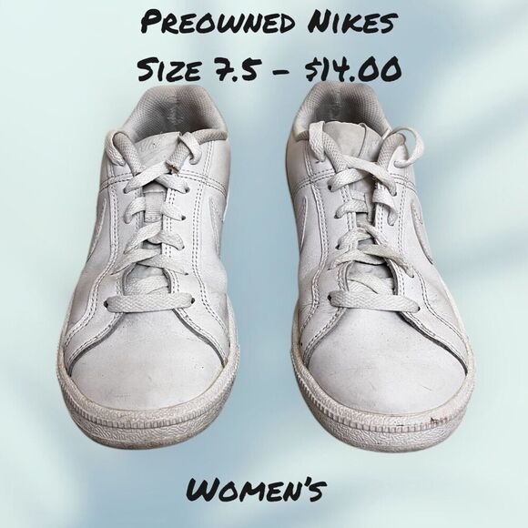 Nike Shoes - Nike Womens Court Royale 749867-105 White Casual Shoes Sneakers Size 7.5